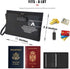 KaAutoler (11"*7.5") Fireproof Money Bag with Lock Fireproof and Waterproof Cash Bag with Zipper Closure Fireproof