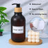 Alrhso 24 PCS Waterproof Labels for Bottles Bathroom Labels Shampoo Label Waterproof White Dish Soap for Bottles Travel