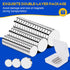 Small Magnets, 3 Assorted Sizes Rare Earth Magnets, Tiny Round Neodymium Disc Magnets for Refrigerator, DIY Projects