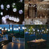 36ft 60 8 Toodour Solar String Lights Outdoor, LED Globe String Light with Mode, Waterproof Crystall Ball Lights Solar