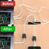 7 Pack Magnetic Cable Clips, Adjustable Cord Holder, Under Desk Cable Management, ENTYTEE Wire Organizer