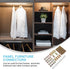 TEHAUX 10 Sets of 80mm Panel Furniture Wardrobe Connector, Fastener Bolts, Nuts, Hardware Kit