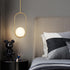 5.9" Globe Pendant Light Fixture Replacement Glass Shade for Hanging Light Fixture, Wall Sconces Globe Replacement