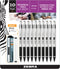 Zebra Pen M-301 Stainless Steel Mechanical Pencil, Premium Metal Barrel, Medium Point 0.7mm, 10-Pack