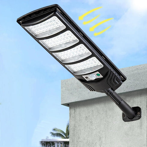 Viruhaka Solar Outdoor Lights,448LEDs Street Lights with 20000LM Hight Brightness, IP66 Waterproof