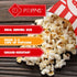 Poppy's Paper Popcorn Bags - 40 Pcs 1oz Concession-Grade Bags for Movie Nights, Popcorn Bars, and Concessions
