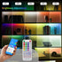 SP611E Bluetooth Music LED Controller for WS2812b WS2811 RGB Chasing Color LED Strip, APP/IR Remote Control