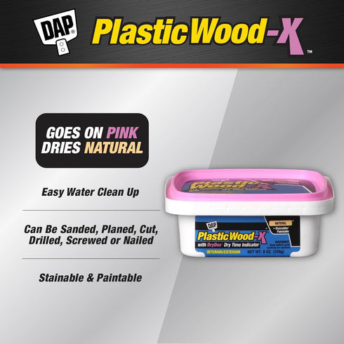 DAP INC 00596 AP Drydex Wood Fill Kit, 8 OZ, Natural
