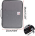 BTSKY New Universal A4 Document Bags Portfolio Organizer - Waterproof Travel Gear Organizer for iPads, Notebooks