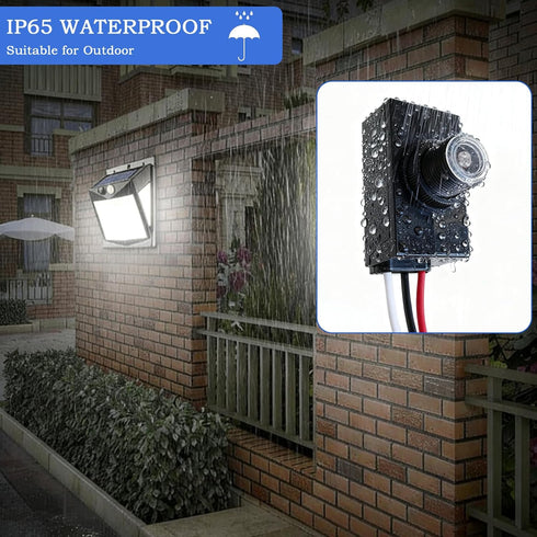 Dyruilanbo 3PCS 120-277V Photocell Sensor for Outdoor Lights Dusk to Dawn Sensor for Outdoor Lighting Photoelectric
