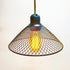 KiBcsLic 20cmx9cm Industrial Enamel Pendant Lamp Shade Green DIY Decorative Fine Craftsmanship for Table Lamp Wall Lamp