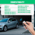 Gantch Cloning Remote Control Keychain, Replacement Garage Door Electric Gate, Duplicates and Replaces Original Factory
