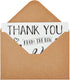 Sustainable Greetings 250gsm Pack 120, 4 6 Wedding Gratitude Cards - Bulk Thank You Cards for Wedding & Bridal Shower