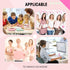 Fulmoon 50 Pcs Ballpoint Pens Bulk, Comfortable Writing, Medium Point 1.0 mm for Teacher Student Supplies