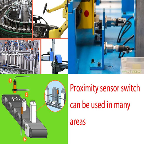 5 Pcs PS-05N INDUCTIVE Fotek Proximity Sensor Switch 5mm NPN out DC10-30V Normal Open NO US STOCK