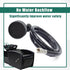 YUXIVCNE 2 1/4" Commercial Pcs Shampoo Bowl Sprayer Head Thread with Black Rubber Hose to Faucet for Salon Barber Shop