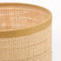 8.07X5.51X5.51In E14 E27 Kichvoe Rattan Woven Lamp Shade for Table and Floor Lamps Rustic Drum Design Unique Lampshades