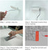 8'' Patterned Paint Roller for Wall Decoration, Classic Brick Embossing Texture Rubber Tool for DIY Art