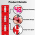 RonJea 48 PCS Outlet Spacers for Electrical Box, Switch and Receptacle Spacers for Loose Plug Fix