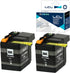 LCL Replacement Ink Cartridge for Brother LC10E XXL LC10EBK High Yield, MFC-J6925DW (Black 2-Pack) Compatible