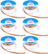 6 Pieces No-Clean Solder Wicks, 1.5 Meter Length, Desoldering Wicks (Blue, 0.1 Inch)