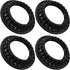 Runseaway 4Pcs E26 Lamp Shade Rings, Black Light Socket Ring Collar Rings, Lock
