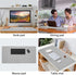 Bloss Large Desk Pad, Non-Slip Desk Mat, Waterproof Desk Blotter, Easy to Clean - Light Grey (31.5 x 15.7 Inches)