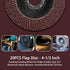 20PCS Flap Disc - 4-1/2 Inch Sanding Grinding Wheel for Angle Grinder, Assorted Grits 40 60 80 120