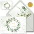 Gooji 4x6 Greenery Thank You Cards with Envelopes (Bulk 20-Pack) Bridal Shower