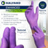 5.9 9.5 55080 1000) HALYARD PURPLE NITRILE Gloves Powder Free Disposable Medical Exam Gloves Dental Chemo Protection