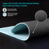 Mouse Pad with Durable Stitched Edge, Small Non-Slip Rubber Base for Laptop and Gaming