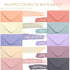 MATICAN 100-Count Mini Envelopes, Paper Business Card Envelopes in 10 Pastel Colors, 4 x 2.7 Inches