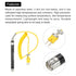 MECCANIXITY K Type Surface Thermocouple Temperature Probe Sensor Stainless Steel -58 to 932°F