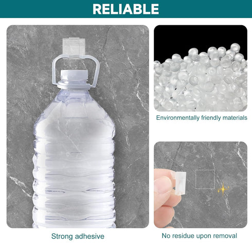 WDBmla 63pcs 032" X0.2",Cord Clear Cable Management,Adhesive Cable Clips,Cord Organizer Inner Diameter Clips for Wires