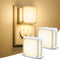 Night Lights Plug into Wall, 2 Pack, Bright Night Light with Dusk to Dawn Sensor, Soft White 3000K