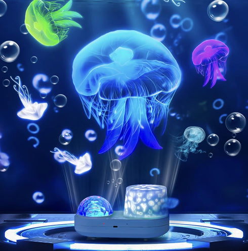 Ocean Night Light Projector, Kids Galaxy Projector for Bedroom, Nebula Star projector
