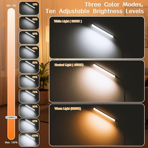 USDeikour 1800 Dimmable Floor Floor Lamp, Super Bright Lumens LED Floor Lamp for Living Room & Bedroom, Adjustable