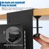Desk Side Storage Holder - Desk Organizer for Laptop Clamp-On Desk Shelf, Drilling Standing Desk Drawer for Office