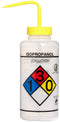 SP Bel-Art Right-to-Know Safety-Vented 4-Color Isopropanol Wash Bottles, 1000ml, Pack of 2, Green