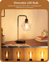 EDISHINE 6 Pack Vintage LED Edison Bulbs, 8W Equivalent 60W, ST64 Dimmable LED Light Bulbs, 700LM 2200K Amber Warm