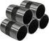 OQCM2025-5 Nipple Pipe, 2 in. x 2-1/2 in, Black, 5 Pack