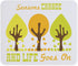 CafePress Seasons Change and Life Goes On Mousepad Non-Slip Rubber Gaming Mousepad