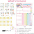 Unicorn Kids Magnetic Chore Chart, Reward Chart for Kids Behavior, Good Responsibility Chart Board for One Child