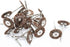 18pcs Nylon Bristle Buffing Polishing Wheel Brush, Grinding Power Rotary Cleaning Tools for Various Uses
