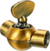 2 Pack M10 PATIKIL Wall Sconce Lighting Adjustable Adapter, Female Thread Wall Light Fixture, Gold Bronze