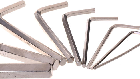 Cosmos L Shape Hexagon Hex Key Wrench Set, 9 Sizes Screwdriver Tool Kit