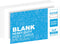 Home Advantage 50 Pack Blank Index Cards, 3x5 Heavy Duty Cardstock Note Cards - Bleed Proof