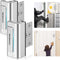 Home Security Door Locks 2 Pack, Metal Door Reinforcement Lock, 3" Withstands