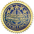 PaperDirect Deluxe Embossed Excellence Gold and Blue Foil Certificate Seals, 2 Inch, 100 Count, Self Adhesive