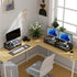 gianotter Computer Monitor Stand Riser, Desk Organizers and Accessories with Drawer, Office Desk Accessories